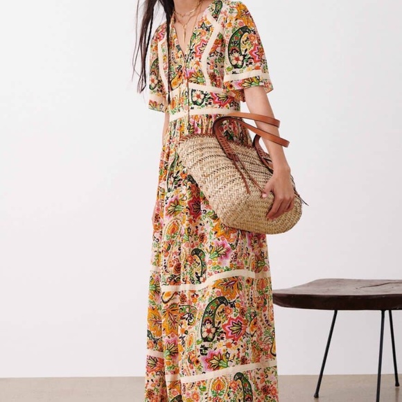 BA&SH ROBE BENJA DRESS - Picture 5 of 6